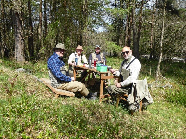 A riverside break